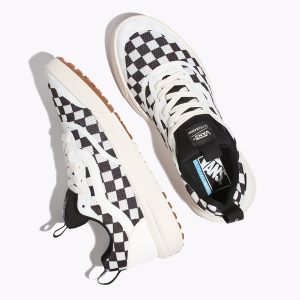 Vans Bayan Spor Ayakkabı Checkerboard UltraRange Rapidweld Siyah Outlet | 49331-410